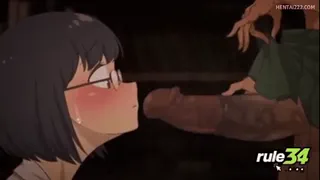 Schoolgirl Sucking Gigantic Cock Gyaru Futanari [Muchin] Anime Hentai