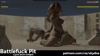 [Battlefuck Pit] Battle of the desert princesses