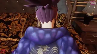 Akali Gets Fucked Hard from Behind (Hentaivr / Tdontran) Ecchi [League Of Legends/kda]