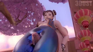 Chun-li squeezing you dry (Threedust)