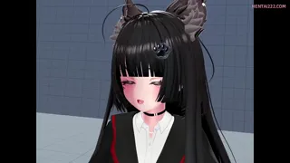 Getting aggressively throat fucked by daddy (Darlingbubbles) [Indie Vtuber] nsfw