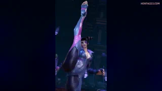 My waifu (Juri) barges into your room because your loud gooning kept waking us up~ do you apologize and head to sleep or pin her against the door and use her to make some more noise Street Fighter