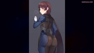 I don't think there's a limit for how many times I can jerk off to (Makoto Niijima) in one day. She's such a ball drainer Persona