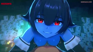 Demon girl ride a cock [Thesafeannaanon]