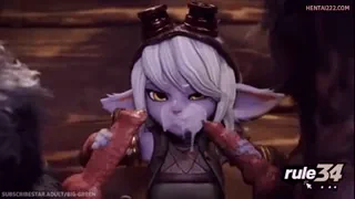 Tristana's Wolf Hunt Anime Hentai