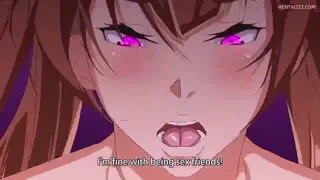 Female friend don't want to admit but she is enjoying so much ecchi
