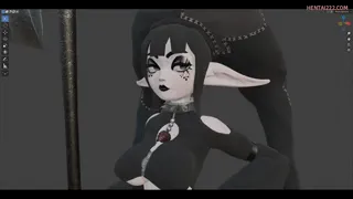 Do you like it when people look at you with a cold gaze (Game Goblins Of Lust)