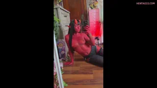 A bratty little succubus demands to milk you dry (Meru The Succubus)