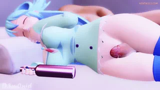 Aqua (Konosuba) – Resting After a Long Day Hentai