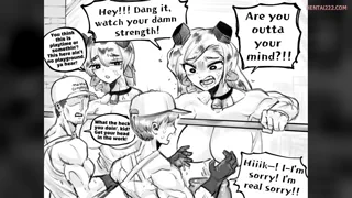Moooooo, because that is the sound a cow makes. Awesome caption huh. Art by (Oligogi Meoggosipda) Twitter for the wonderful cow creator will be in the post below