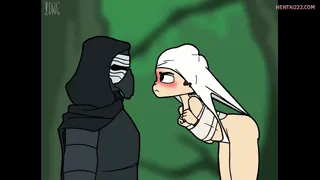 Kylo Ren and Rey. I don't really have anything to say here (Digitalwedgieart) [Star Wars] Anime Hentai