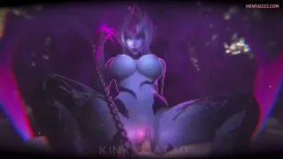 Evelynn Riding Her Prey (Kinkycat3d) [League Of Legends] Nsfw