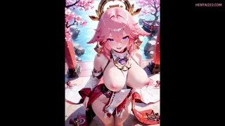 Yae Miko takes it deep [Genshin Impact]