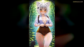 Koneko - Safari Outfit - By kuruli High School DxD Lewd