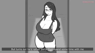 Girlfriend cheats on Boyfriend with Roommate Hentai