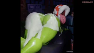 Piranha Plant. I hate this, and yet I’m posting it anyway [Super Mario] (Wyreframez)
