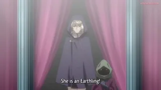 Captured slave gets stripped and spread on auction block [Armored Knight Iris] hentai