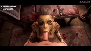 Proper way to say good night hentai [Lae'zel,baldur's Gate] (Toasted Microwave)