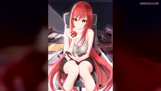 Reading with rapi hentai