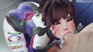 This sexy mouth is perfect for my dick [D.va,overwatch] (Evilbaka )