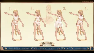 [ Moonmilk: Woods Of Desire ] Character concept art for our Slavic erotic fantasy VN