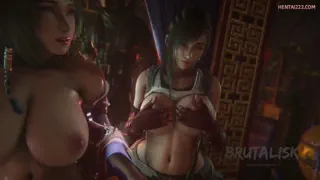 This bitch sure knows how to ride a dick [Yuna,tifa Lockhart,final Fantasy] (Brutalisk )