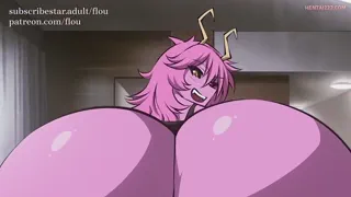 Mina knows how to throw it back (Flou) hentai [My Hero Academia]