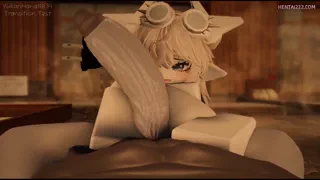 First time doing a transition Roblox hentai