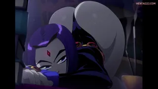 Face down, ass up [Teen Titans] (Ravenravenraven)