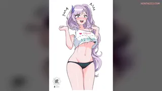 Stripping Reine (Landacdeus) [Hololive] Ecchi