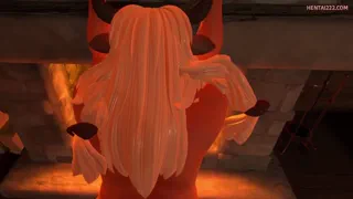 Handling Summer until she cums. 🥵 Ecchi (Anthro Heat)