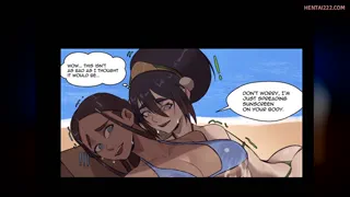 Toph X Katara (Okumaroart) Hentai [Avatar: The Last Airbender]