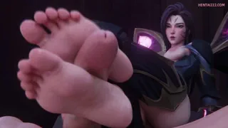 The art called Rule34 (Kai Sa)