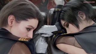 Ada Wong & Jill Valentine Rule34 [Resident Evil] (Mr_strauz)