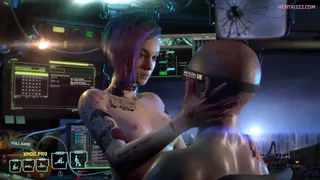 Judy Forced to Cheat on V (Lady A.) Porn [Cyberpunk 2077]