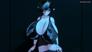 Thin to thick Futanari