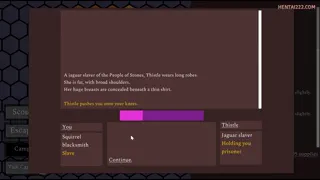 Forced to eat out your captor in Lusty Continent