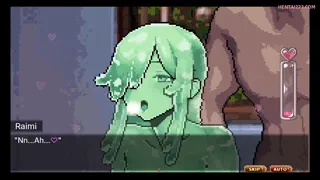 Trying your best to make a slime girl cum