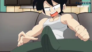 Hannya and Audrey having some fun yuri time making that guy horny (Hagen Toons)