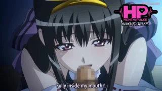 A quick blow job hentai