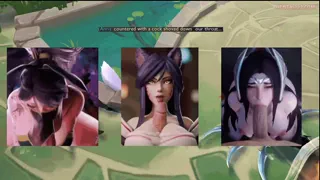 Fighting three big studs as three bunny sluts was sooo hard... We got utterly dominated, but I guess that's to be expected from such a counter matchup