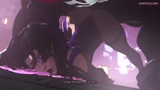 Silly dpslut got caught overcommitting, guess who's gonna get bred for the rest of the match