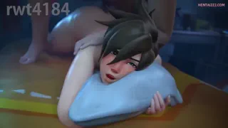 Tracer having the best fuck of her life [Overwatch] nsfw