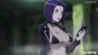 Industrial Lust - Raven [Stickyspoodge] . I love Raven. One of my childhood crush. Love the finger on her ass