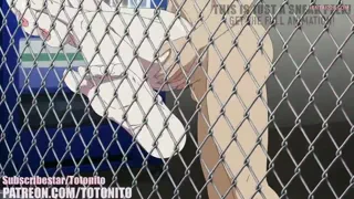nsfw Fucking behind the supermarket