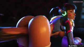 3D GIF by fountain Overwatch Hentai
