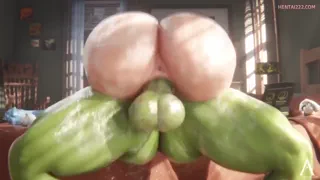 Superhero Porn Fuck Animation3D Futanari