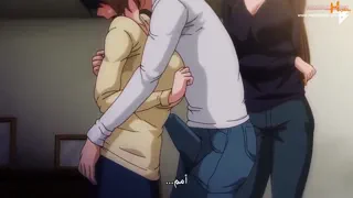 She introduced her boyfriend to her mother hentai