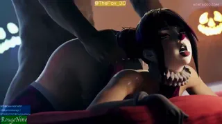 Pounding Juri Han [Street Fighter] (Rougenine )