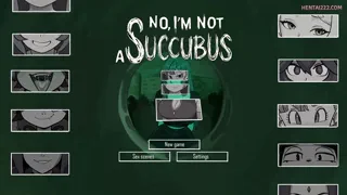 No i'm not a succubus title screen animated
